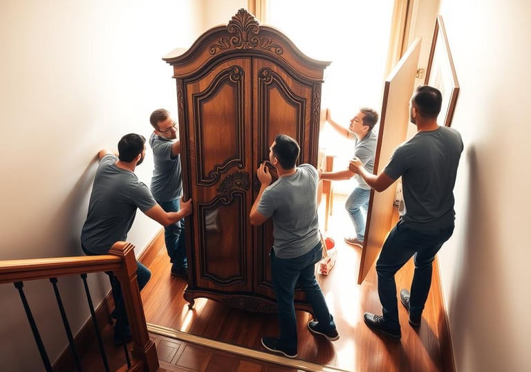 خدمة نقل أثاث منازل وشقق في الكويت