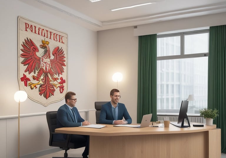 A large industrial water tank with sections made of a light-colored material, supported by a metal frame and beams. Red pipes run alongside the tank, attached to the ground. The setting is outdoors under a clear blue sky, with a paved walkway and some patches of sandy soil visible.