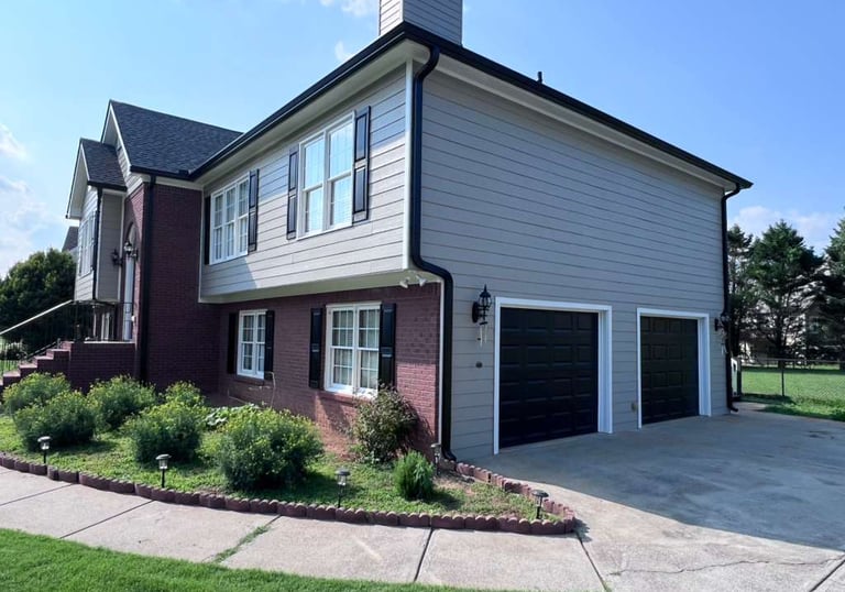 5” and 6” seamless gutter installation