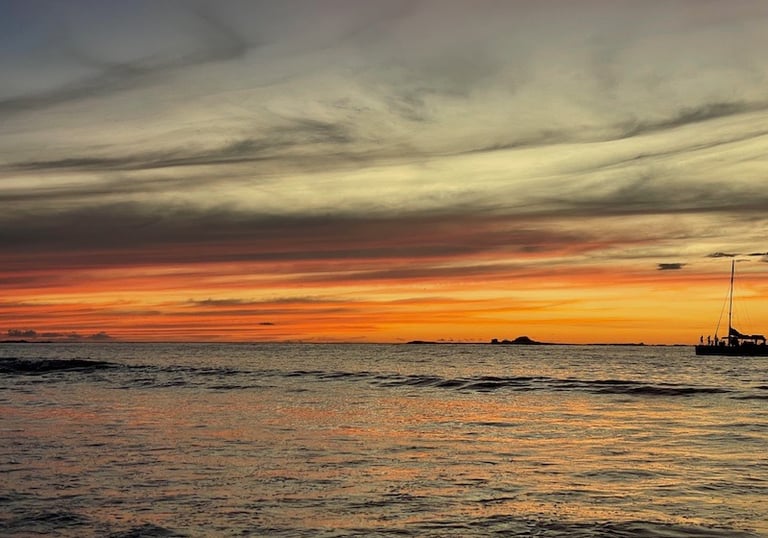 Sonnenuntergang Tamarindo Costa Rica Annerschtwo