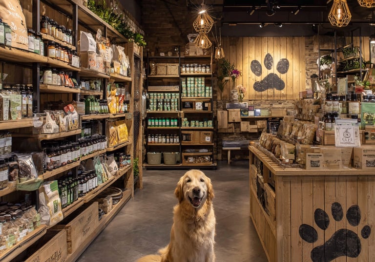Magasin pour chien
