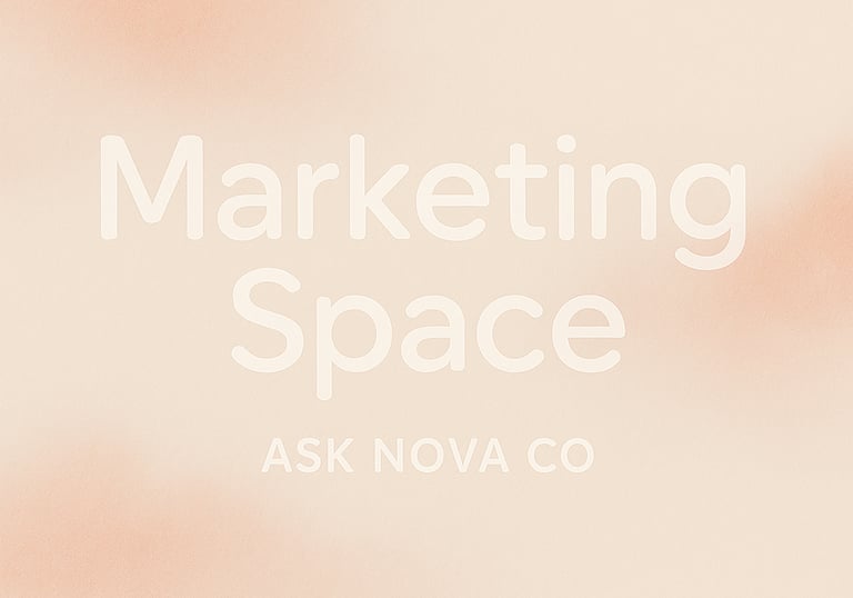Marketing Space - ASK Nova Co