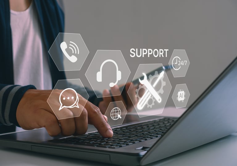 We have professionals to fulfil your needs to have a techinal support agent on our call center