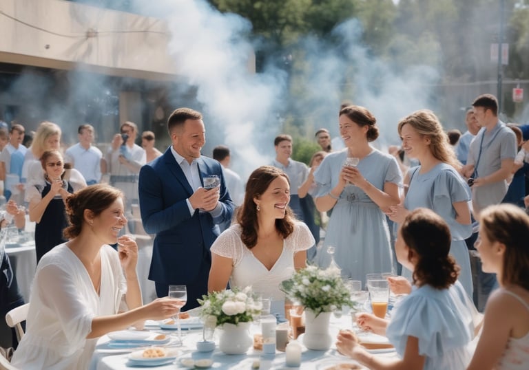 Bright, sparkling fireworks emit luminous trails of light in a burst pattern against a dark background, with a hand holding the sparkler at the bottom.