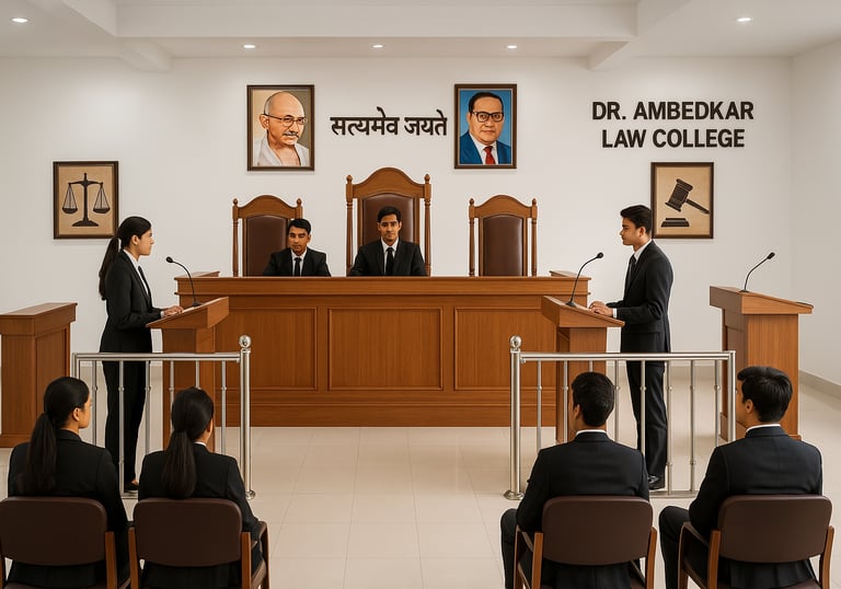 Moot Court-Dr. Ambedkar Law College