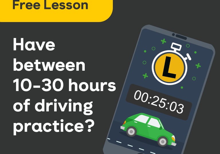 Free driving lesson