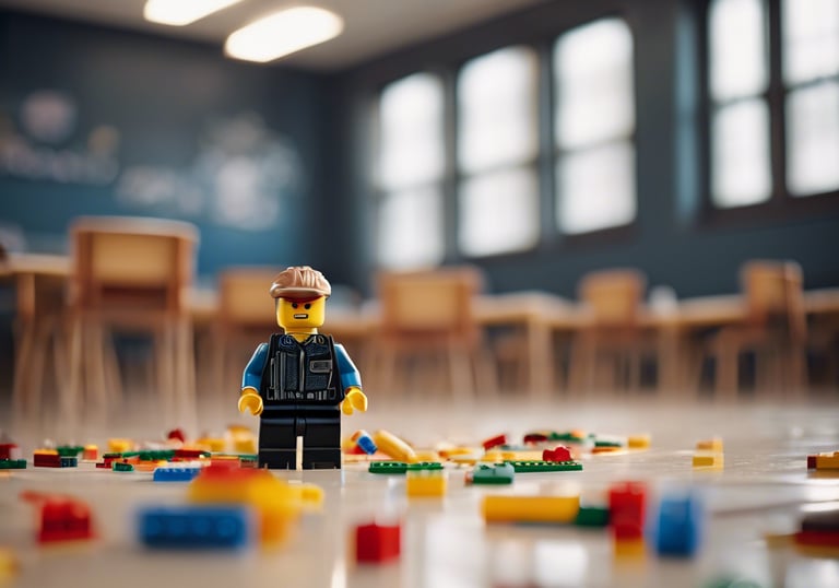 Classroom with Lego
