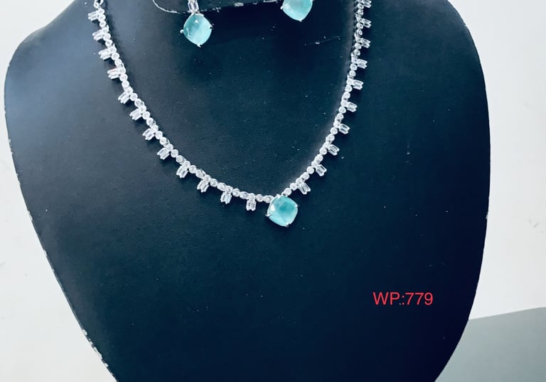 platinum polish necklace