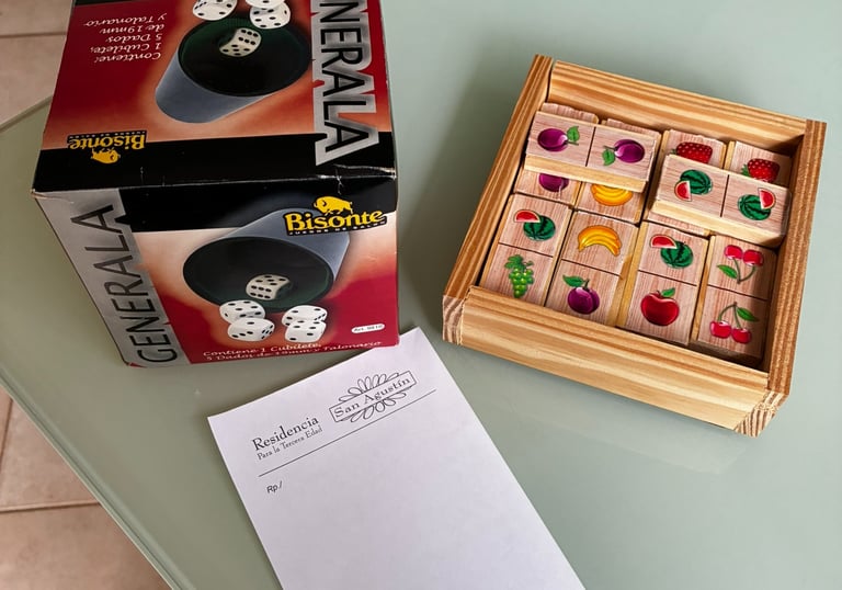 Los juegos para el entretenimiento y la socialización de los abuelos