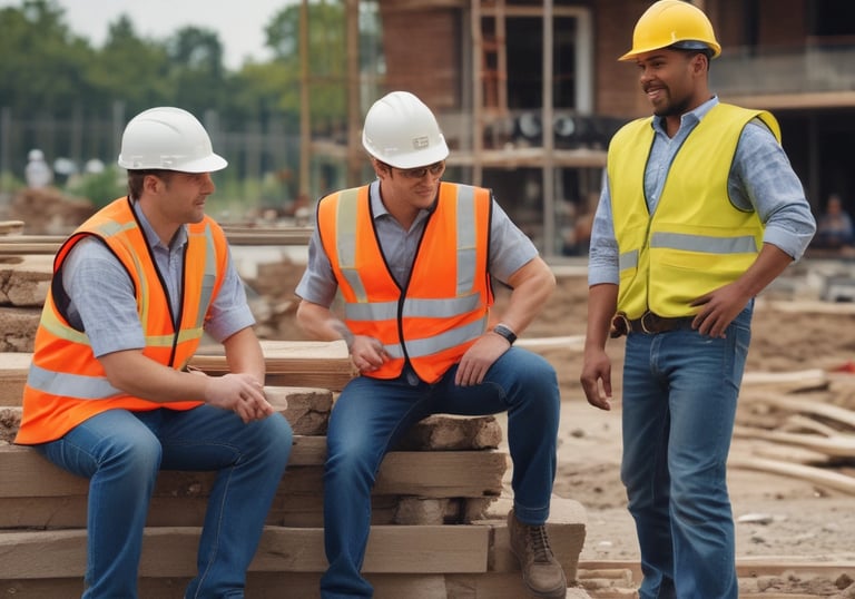 Worker wearing protective gear inspecting electrical panel in industrial setting.