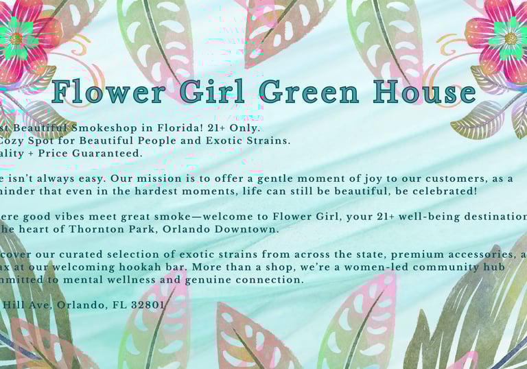 Hallandale Florida Miami Smoke Shop Vape Exotic Flower THC THCA THCP