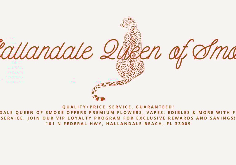 Hallandale Florida Miami Smoke Shop Vape Exotic Flower THC THCA THCP