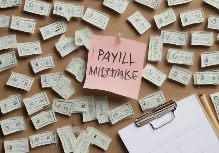 Desk with financial documents, calculator, and laptop showing accounting work.