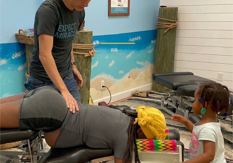 Chiropractic care for fertility, pregnancy comfort, baby positioning, and easier birth