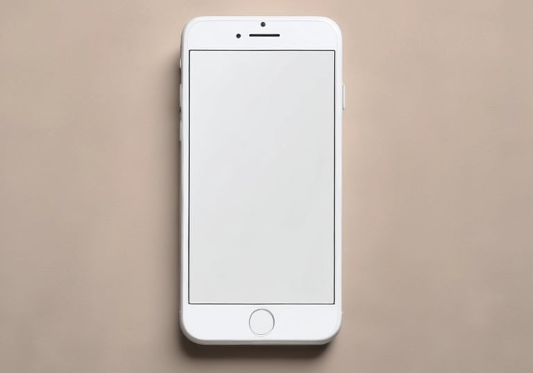 Close-up of a smartphone displaying a successful influencer campaign post featuring Islamic attire.