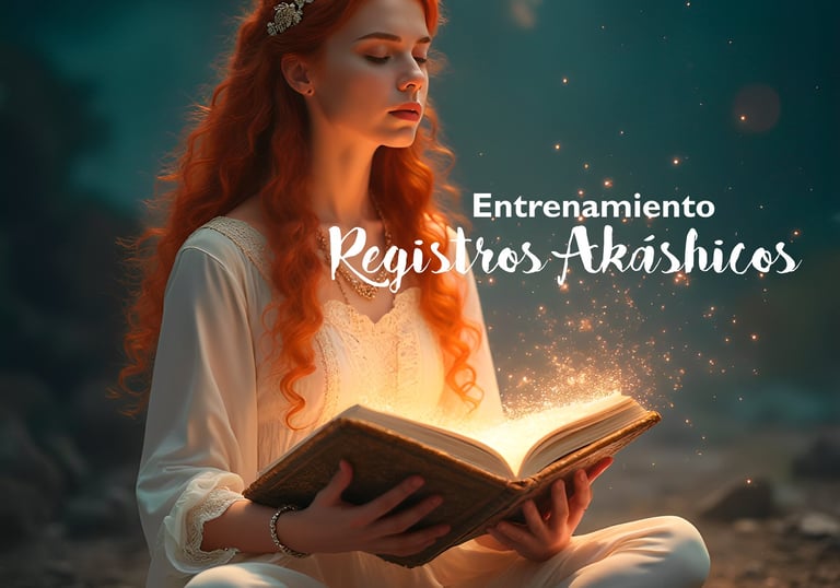 Registros akáshicos, canalización, guías espirituales, akasha