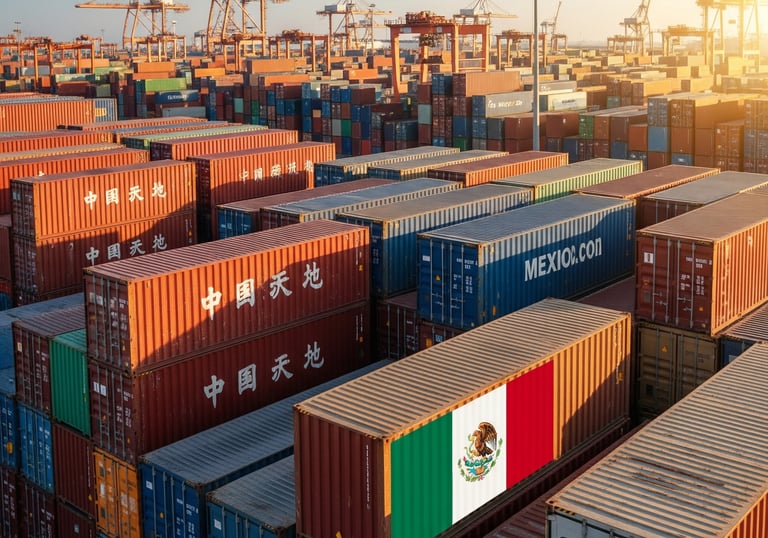 envio de contendores a mexico desde china