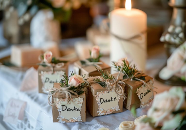Gastgeschenke zur Hochzeit
