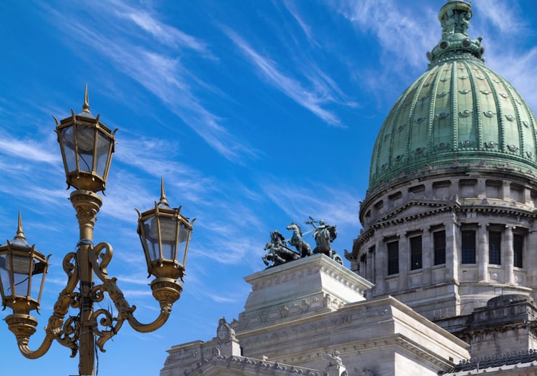 Dome of Argentina's Congress