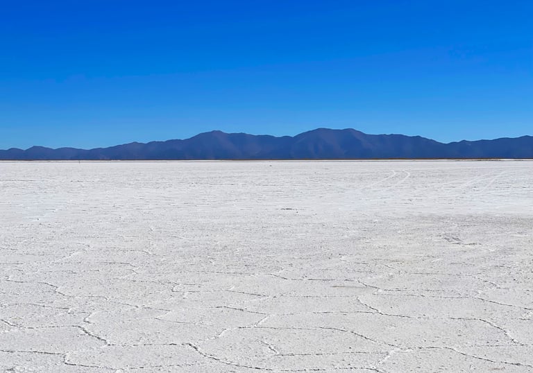 Salinas Grandes Salt Flats in Jujuy, Argentina