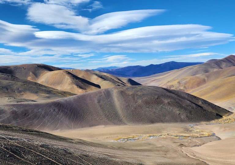 "Seismiles" tour, near Balcón del Pissis, Catamarca, Argentina. Image Credit: Ramiro Pozzo.