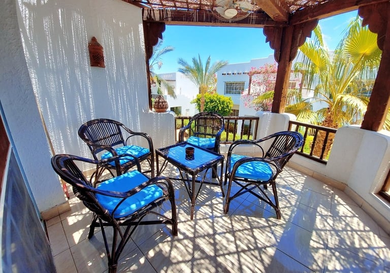 2 BEDROOM APARTMENT WITH SPACIOUS BALCONY IN DELTA SHARM 