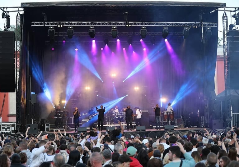 prestation éclairage concert nord