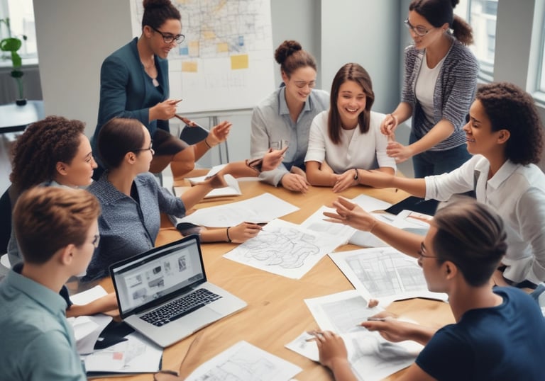 A sleek digital chart showing rising and falling stock trendlines with clear markers.