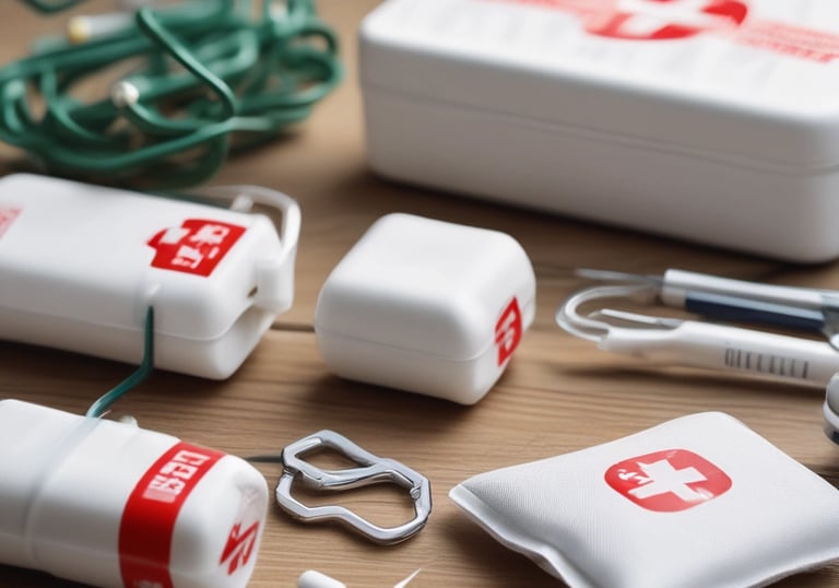 A person is using a laptop to browse an online marketplace featuring various digital products or themes. The screen displays a selection of software or website themes with descriptions and prices. The person seems to be in a well-lit room, sitting at a table.
