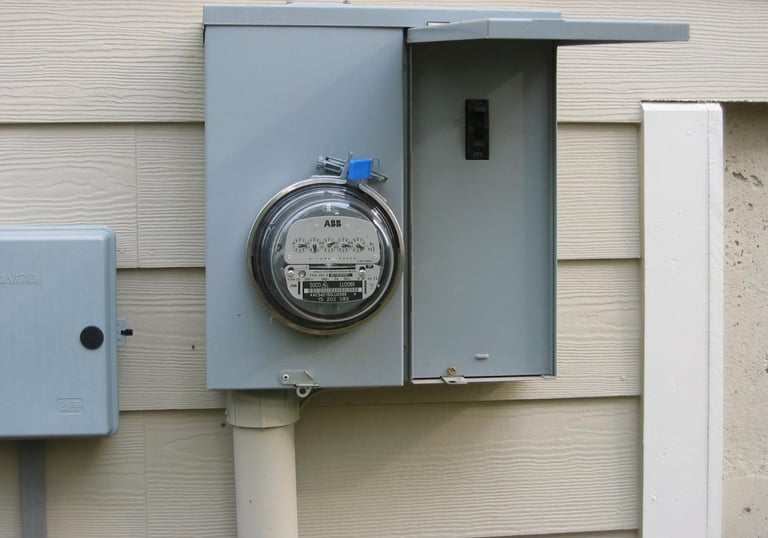 electric meter outside disconnect electrical A&J Electric Shelbyville, TN electrician