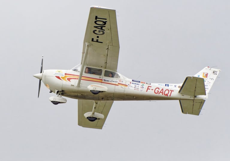 Rêves de Ciel - Cessna 172 F-GAQT