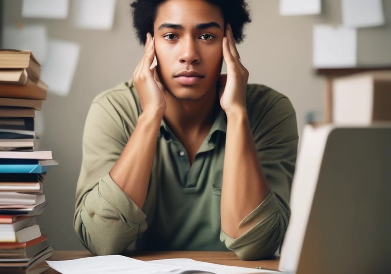 A hand holding a spiral-bound notebook with a quote written in artistic calligraphy. The quote reads, 'Do not conform to the pattern of this world, but be transformed by the renewing of your mind,' attributed to Romans 12:2. The background is a red brick wall, and the hand is adorned with several bracelets, including a watch and a pearl bracelet.