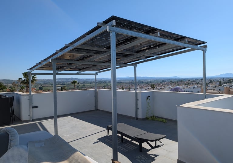 Instalacion paneles solares en San Fulgencio