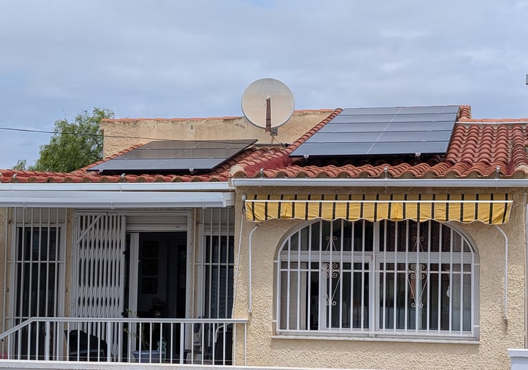 Instalacion paneles solares en San Fulgencio