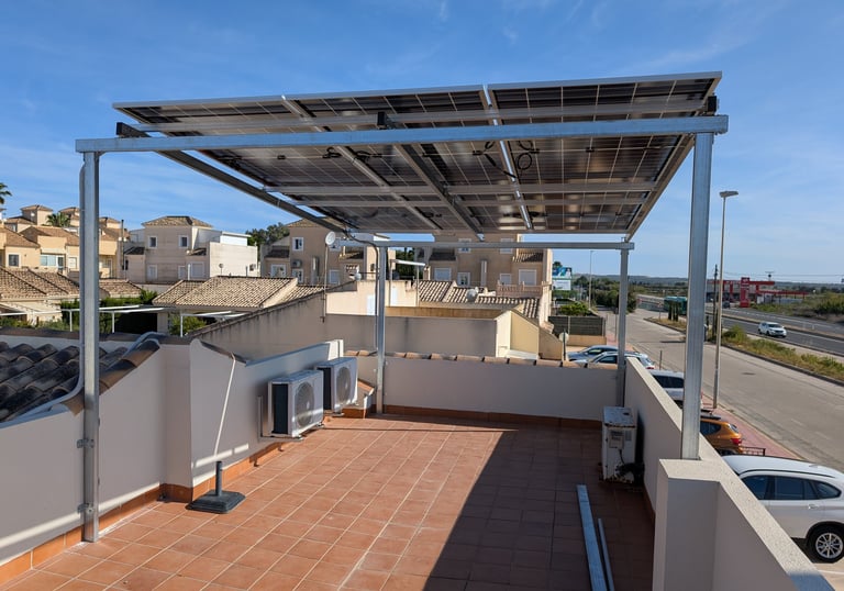 Solar panels in Guardamar