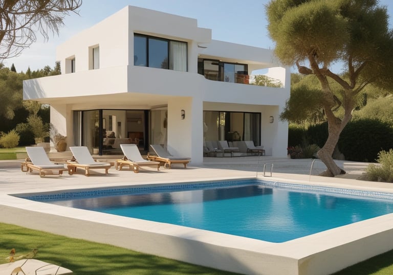Luxury Spanish holiday villa for fractional ownership, highlighting co-ownership opportunities