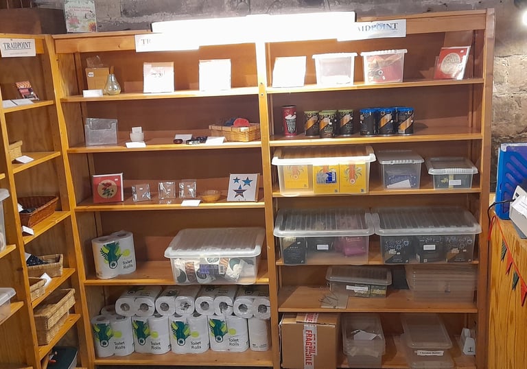 Fairtrade products at Traidpoint Halesowen