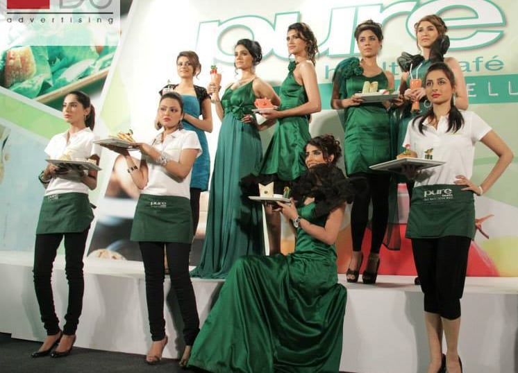 Event Branding Pure Health Cafe