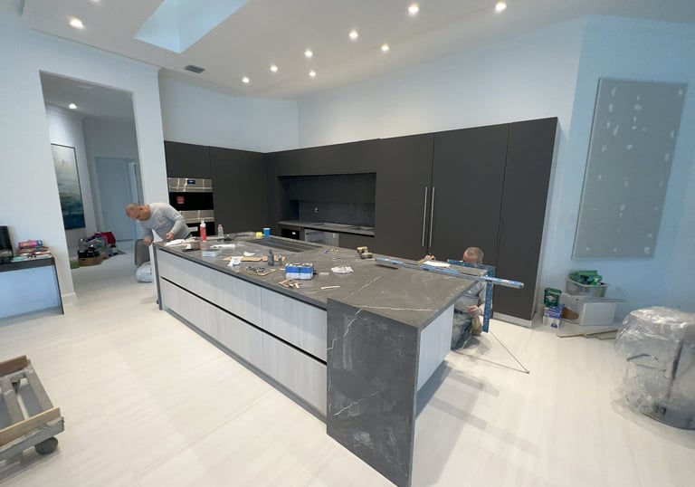 kitchen renovation