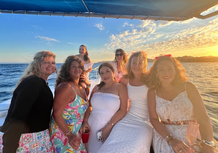 Beautiful sunset over the Sea of Cortez