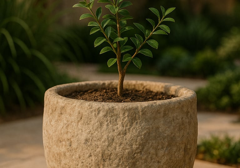Arcanum Limestone Pot Collection