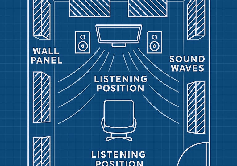 commonly asked questions around acoustic foam panels and soundproof treatment with soundproof panels