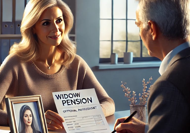 Σύνταξη χηρείας με σεβασμό και βοήθεια από esintaxi.gr