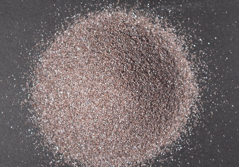 the photo of Brown Fused Alumina Grit