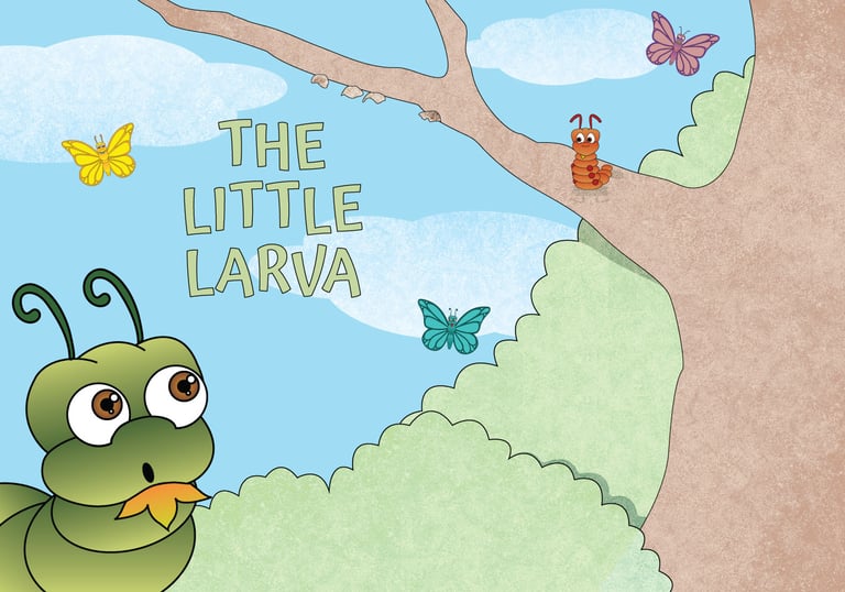 The Little Larva poster