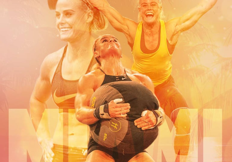 Cross-fit Instagram post