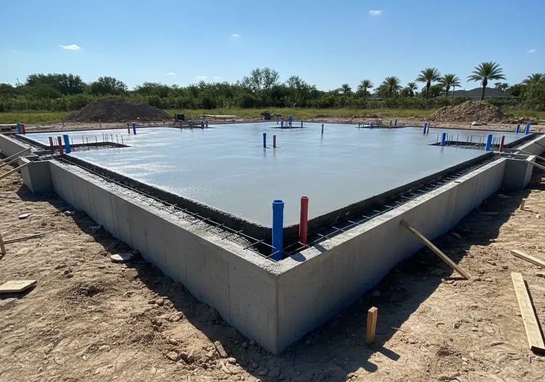 Monolithic Slab Foundation