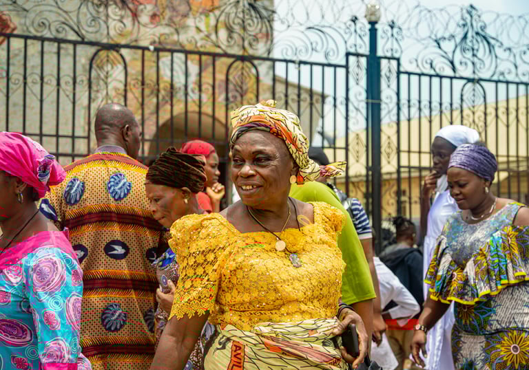 a woman in a yellow dress