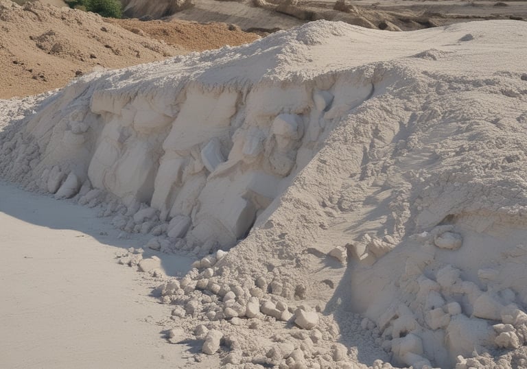 A high-quality cement bag displayed in a construction setting.