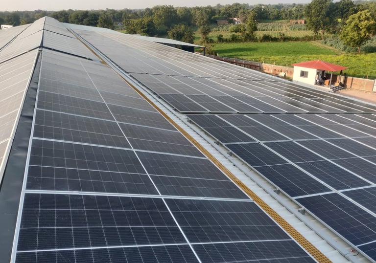 Commercial & Industrial Solar Power Plant & Solar Energy Equipments Systems & Solar Energy System